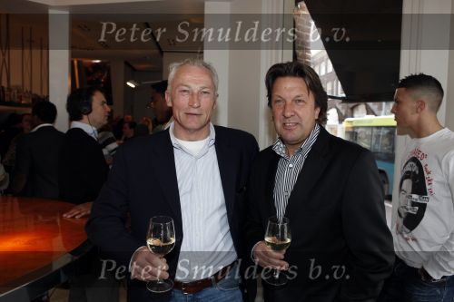 Amsterdam 24 maart 2009
Presentatie LAF Life after Football in club Momo. Dick Jol en Bennie Wijnstekers
Peter Smulders bv