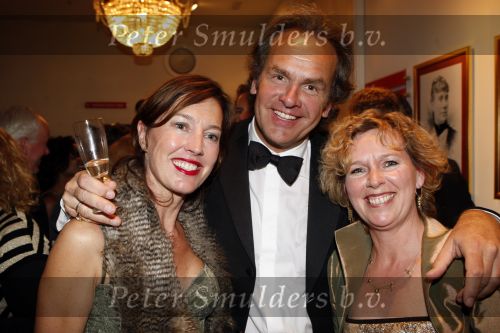 Amsterdam 26 oktober 2007
Uitreiking televizierring 2007 in carre. Bert Kuizenga met vrouw