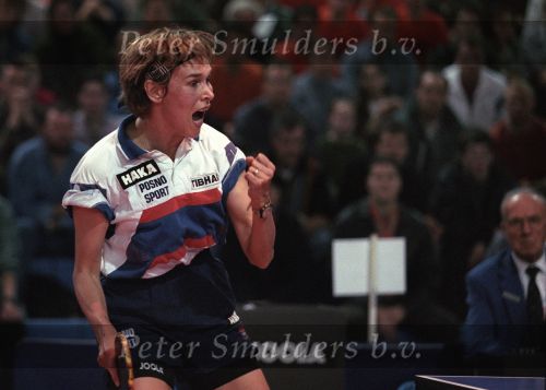 1 Februari 1997
Bettine Vriesekoop spelend voor het Nederlands team