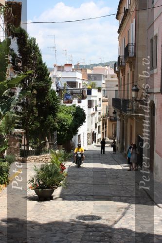 Sitges, 27 Juni 2008
Binnenstad van Sitges ( Bij Barcelona Spanje )