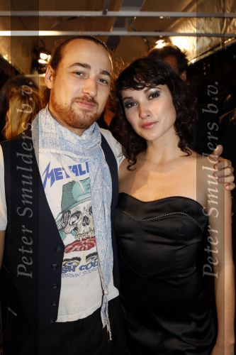 Amsterdam 5 november 2007
Premiere Hans Klok , see you in Vegas in Tuschinski. Birgit Schuurman met vriend