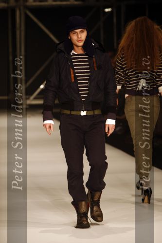 Amsterdam 23 januari 2008
Modeshow Blue Blood tijdens amsterdam fashion week.