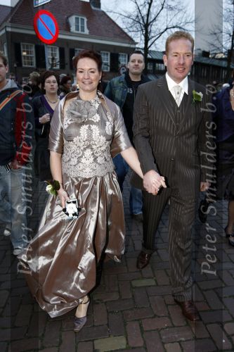 Nijkerk 25 januari 2008
Boer Dirk Jan van boer zoekt vrouw trouwt met Petra in stadhuis van Nijkerk.