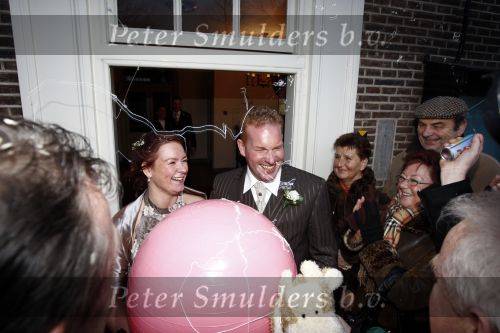 Nijkerk 25 januari 2008
Boer Dirk Jan van boer zoekt vrouw trouwt met Petra in stadhuis van Nijkerk.