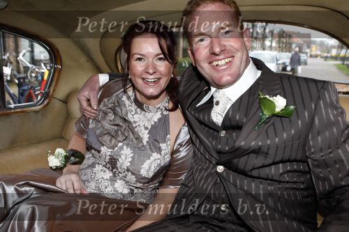 Nijkerk 25 januari 2008
Boer Dirk Jan van boer zoekt vrouw trouwt met Petra in stadhuis van Nijkerk.