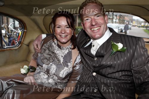 Nijkerk 25 januari 2008
Boer Dirk Jan van boer zoekt vrouw trouwt met Petra in stadhuis van Nijkerk.