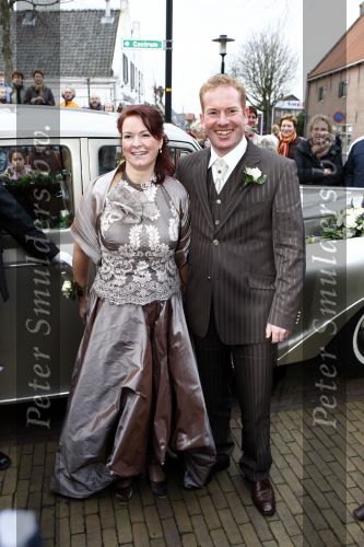 Nijkerk 25 januari 2008
Boer Dirk Jan van boer zoekt vrouw trouwt met Petra in stadhuis van Nijkerk.