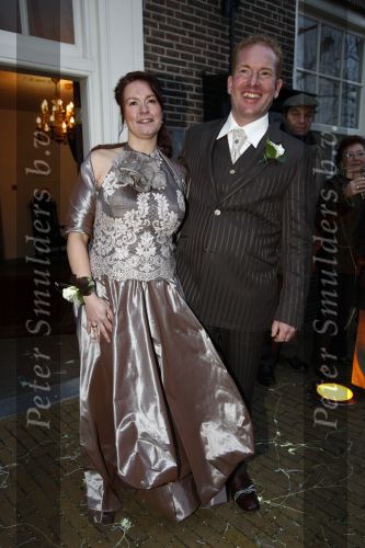 Nijkerk 25 januari 2008
Boer Dirk Jan van boer zoekt vrouw trouwt met Petra in stadhuis van Nijkerk.
