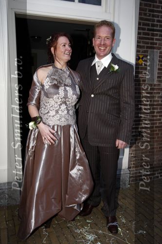 Nijkerk 25 januari 2008
Boer Dirk Jan van boer zoekt vrouw trouwt met Petra in stadhuis van Nijkerk.