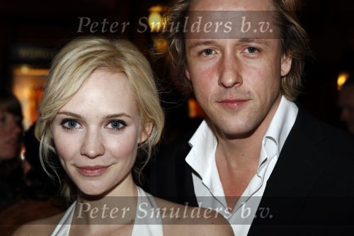 Amsterdam 12 april 2008
Daan Schuurmans en Bracha v Doeburgh bij de premiere van Morisson krijgt een zusje in Tuschinski.