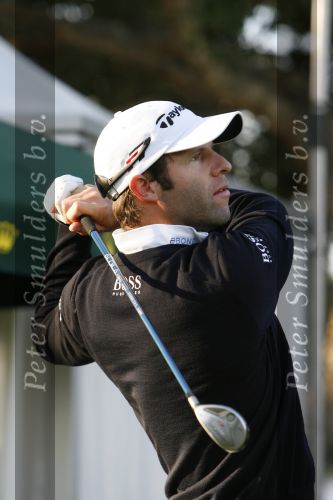 4 November 2007 Valderrama Golfclub ( Spanje )
Finaledag Volvo Masters Seizoen 2007
Bradley Dredge
Foto Peter Smulders BV Eindhoven