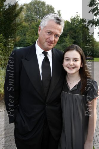 Kaatsheuvel 28 september 2008
Premiere Sound of Music in het efteling theater. 
Bram Moszkowicz met dochter