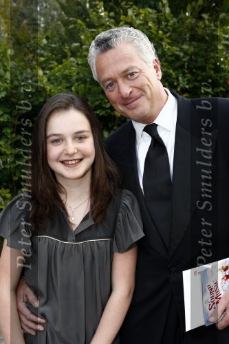 Kaatsheuvel 28 september 2008
Premiere Sound of Music in het efteling theater. 
Bram Moszkowicz met dochter