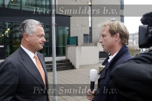 Amsterdam 29 oktober 2007
Rechtzaak  tegen de hells angels . oa Bram Moszkowicz en Big Willem v Boxtel zijn aanwezig.