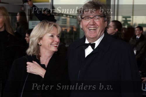 Rotterdam 16 december 2007
premiere Evita in het nieuwe Luxor theater. Bram Peper met vriendin