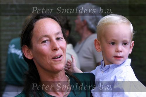 Hummelo 11 september 1999
Trouwen Elisabeth Fabius
Brigitte Klynstra met zoontje