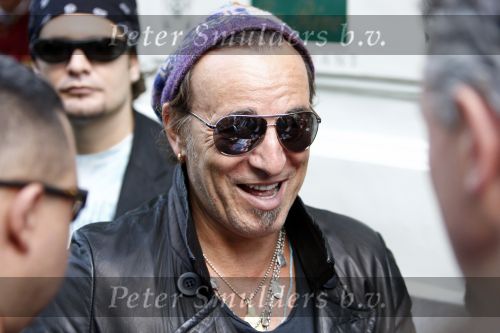 Amsterdam 17 juni 2008
Bruce Springsteen arriveert bij het Amstel hotel in Amsterdam.