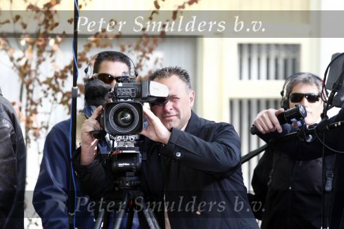 Lisse 22 april 2009
Prinses maxima en Koningin Silvia van Zweden in de keukenhof. Cameraman Blauw Bloed
Peter Smulders bv