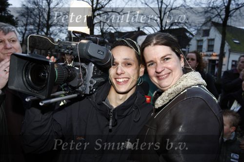 Nijkerk 25 januari 2008
Boer Dirk Jan van boer zoekt vrouw trouwt met Petra in stadhuis van Nijkerk. SBS shownieuws team