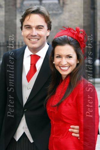 Den Haag 16 september 2008
Prinsjesdag 2008 op het binnenhof. 
Camiel Eurlings met zijn vrouw