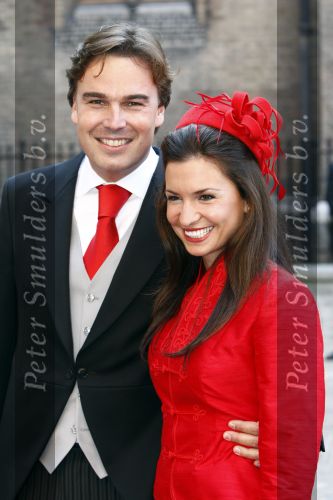 Den Haag 16 september 2008
Prinsjesdag 2008 op het binnenhof. 
Camiel Eurlings met zijn vrouw