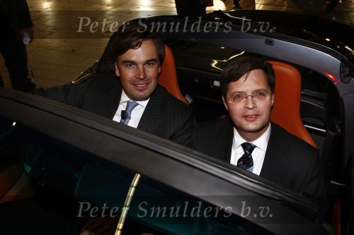 Amsterdam 31 maart 2009
Camiel Eurlings en Jan Peter Balkenende openen de auto rai in een electrische Lotus.
Peter Smulders bv