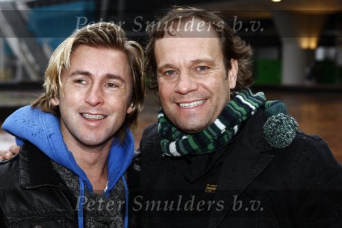 Amsterdam 7 februari 2009
Premiere disneyfilm Bolt in pathe arena. Carlo Boszhard met vriend
Peter Smulders bv
