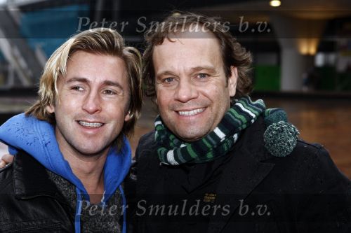 Amsterdam 7 februari 2009
Premiere disneyfilm Bolt in pathe arena. Carlo Boszhard met vriend
Peter Smulders bv