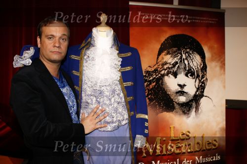 Amsterdam 22 februari 2008
Carlo Boszhard tijdens presentatie Les Miserables in focus studios.