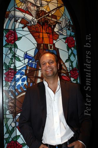 Amsterdam 24 september 2008
Carlo Boszhard  bij  presentatie cd Glennis Grace.