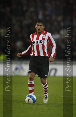 Eindhoven, 20 Oktober 2007
Kompetitiewedstrijd PSV-VVV, eindstand 3-1
Seizoen 2007/2008
Carlos Salcido