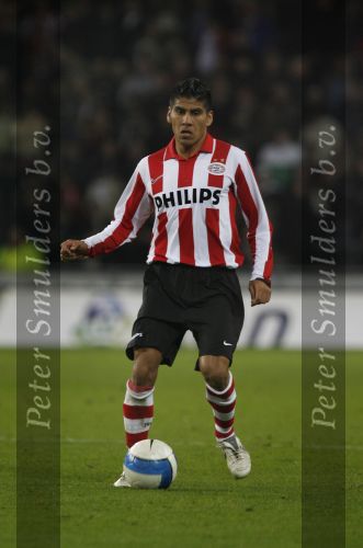 Eindhoven, 20 Oktober 2007
Kompetitiewedstrijd PSV-VVV, eindstand 3-1
Seizoen 2007/2008
Carlos Salcido