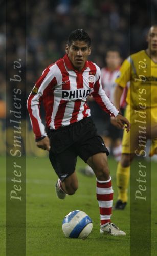 Eindhoven, 20 Oktober 2007
Kompetitiewedstrijd PSV-VVV, eindstand 3-1
Seizoen 2007/2008
Carlos Salcido