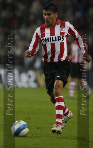 Eindhoven, 20 Oktober 2007
Kompetitiewedstrijd PSV-VVV, eindstand 3-1
Seizoen 2007/2008
Carlos Salcido
