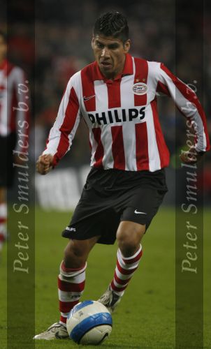 Eindhoven, 20 Oktober 2007
Kompetitiewedstrijd PSV-VVV, eindstand 3-1
Seizoen 2007/2008
Carlos Salcido