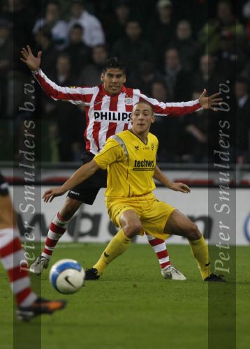 Eindhoven, 20 Oktober 2007
Kompetitiewedstrijd PSV-VVV, eindstand 3-1
Seizoen 2007/2008
Carlos Salcido