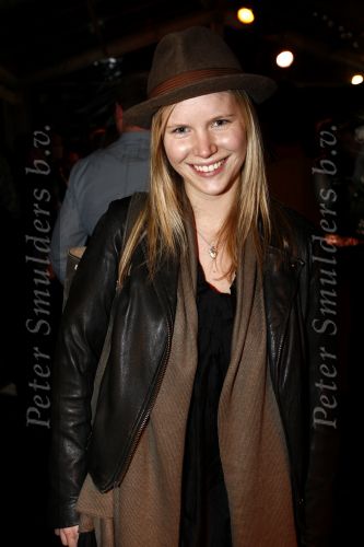 Amsterdam 30 januari 2009
Modeshow Blue Blood tijdens de amsterdam fashion week. Caro Lensen met vriend
Peter Smulders bv