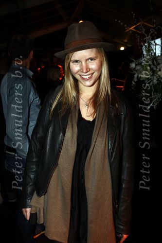 Amsterdam 30 januari 2009
Modeshow Blue Blood tijdens de amsterdam fashion week. Caro Lensen met vriend
Peter Smulders bv
