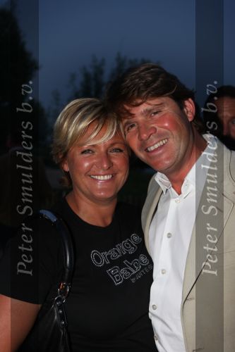 Molenaarsgraaf, 16 Mei 2008 Opening Babywear & Lifestyl LIEF
Caroline Tensen met Peter Gallas
