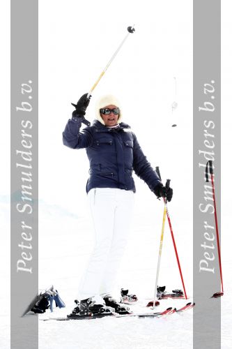 Serfaus 18 februari 2009
Caroline Tensen en haar vriend Peter Gallas op skivakantie,
Peter Smulders bv