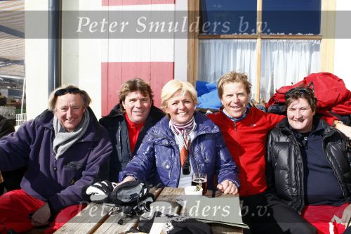 Serfaus 18 februari 2009
Caroline Tensen en haar vriend Peter Gallas op skivakantie,
Peter Smulders bv