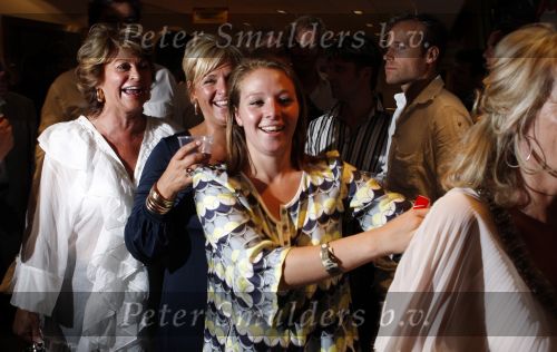 Amsterdam 24 mei 2008
Toppers in concert in de amsterdam arena met Rene Froger Gerard Joling en Gordon. 
Caroline Tensen met dochter Lotte