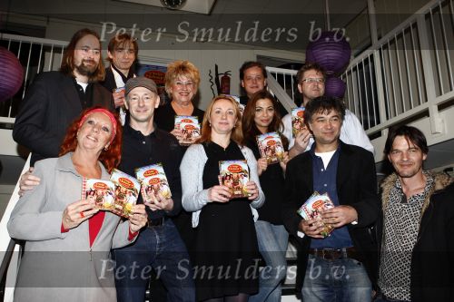 Amsterdam 24 februari 2009
Presentatie dvd Schaep met de 5 poten. cast met Georgina Verbaan Laus Steenbeeke Carry Tefsen Bianca Krijgsman en Jenny Arean
Peter Smulders bv