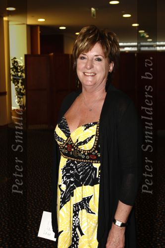 Amsterdam 1 maart 2009
Modeshow Paul Schulten in het Okura hotel. Catherine Keyl met een vriend
Peter Smulders bv