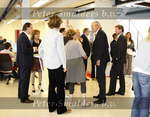 Lelystad, 11 Mei 2009
In werking stellen van de nieuwe website van Catherine Keyl
samen met haar ex-vriend
Foto Peter Smulders BV
