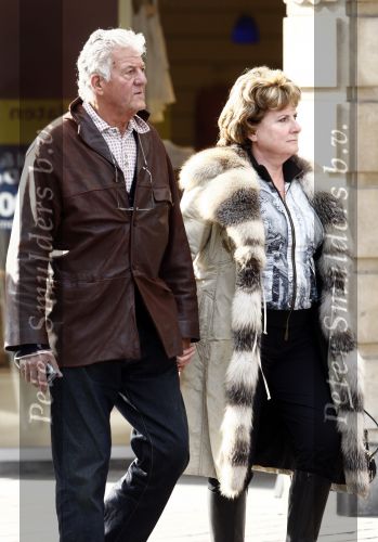 Naarden Vesting/Brugge 21 februari 2009
Catherine Keyl met haar nieuwe vriend in Brugge.
Peter Smulders bv