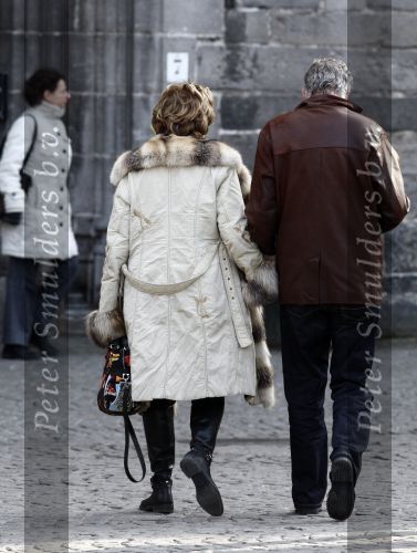 Naarden Vesting/Brugge 21 februari 2009
Catherine Keyl met haar nieuwe vriend in Brugge.
Peter Smulders bv