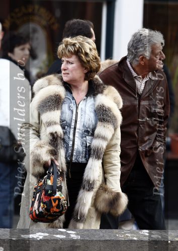 Naarden Vesting/Brugge 21 februari 2009
Catherine Keyl met haar nieuwe vriend in Brugge.
Peter Smulders bv