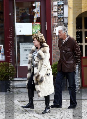 Naarden Vesting/Brugge 21 februari 2009
Catherine Keyl met haar nieuwe vriend in Brugge.
Peter Smulders bv