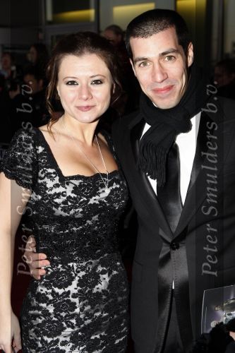 Rotterdam 16 december 2007
premiere Evita in het nieuwe Luxor theater.Celine Purcell Oren Schrijver